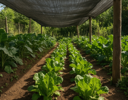 Como Hacer Media Sombra Para Huerta