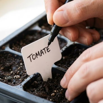 Cómo hacer carteles para huerta