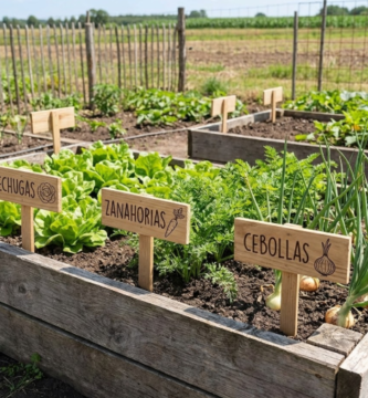 Cómo hacer carteles para huerta