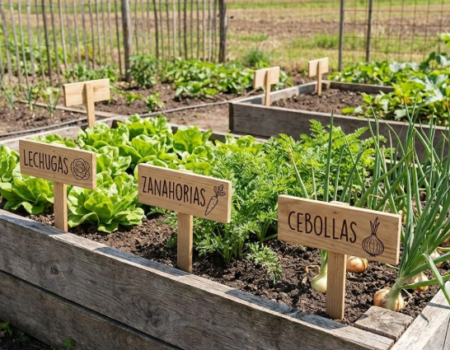 Cómo hacer carteles para huerta